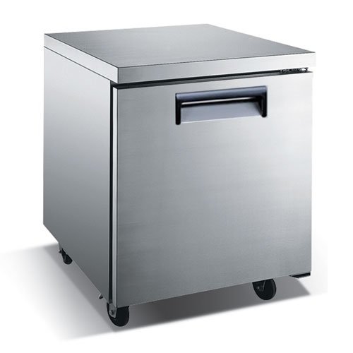 one door freezer under counter